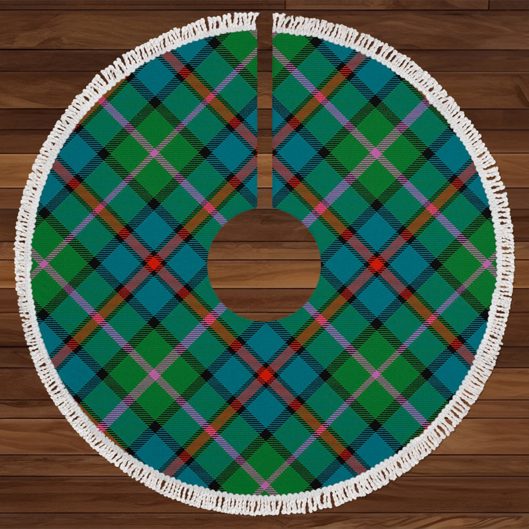 MacCaughan Ancient Tartan Christmas Tree Skirt