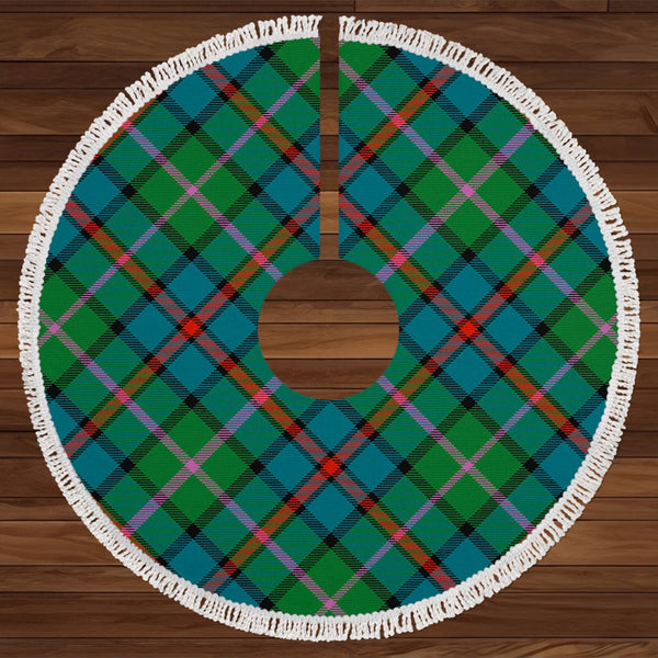 MacCaughan Ancient Tartan Christmas Tree Skirt