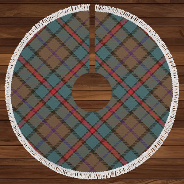 MacCaughan Weathered Tartan Christmas Tree Skirt