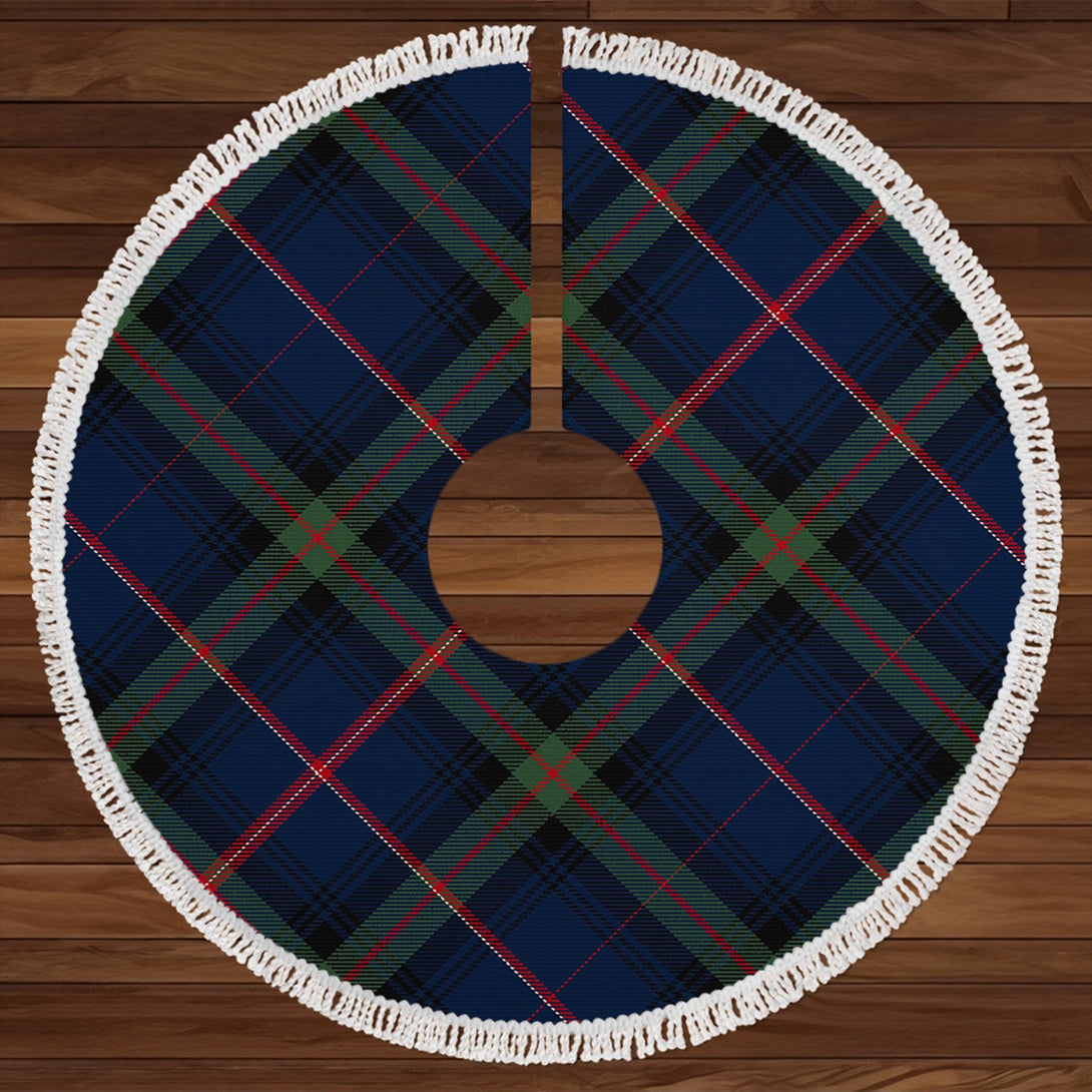 MacClafferty Modern Tartan Christmas Tree Skirt