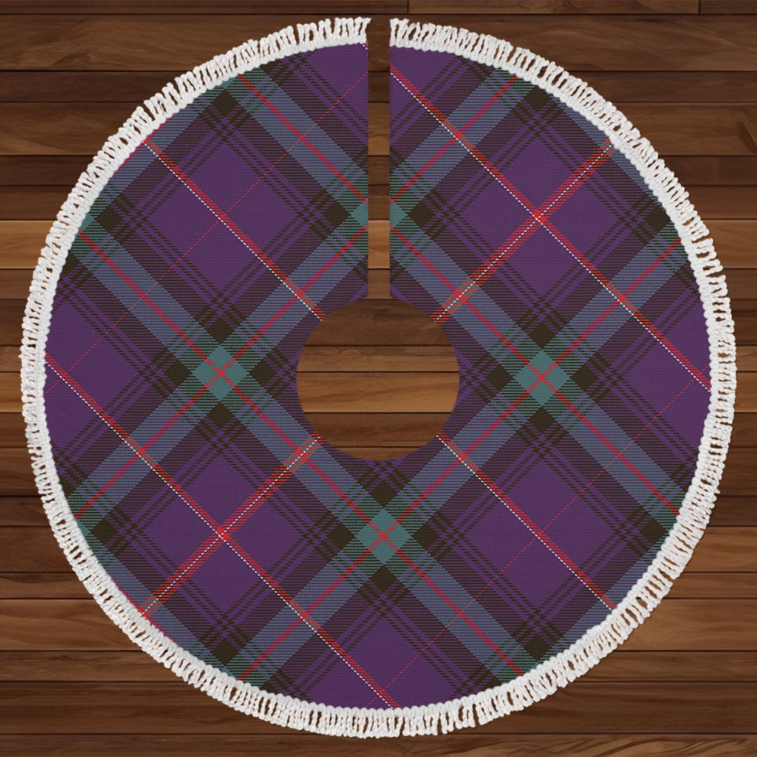 MacClafferty Weathered Tartan Christmas Tree Skirt