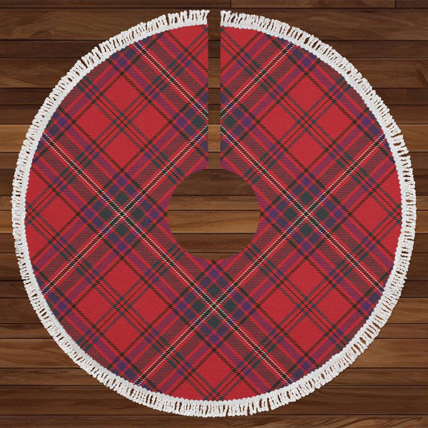 MacClure Weathered Clan Badge Tartan Christmas Tree Skirt