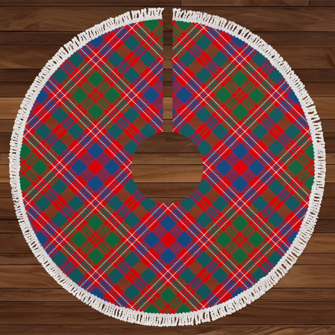 MacColl (MacCall) Modern Clan Badge Tartan Christmas Tree Skirt