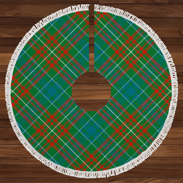 MacConnell Ancient Clan Badge Tartan Christmas Tree Skirt