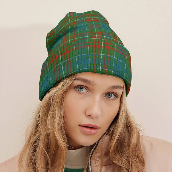 MacConnell Ancient Clan Badge Tartan Knitted Beanie