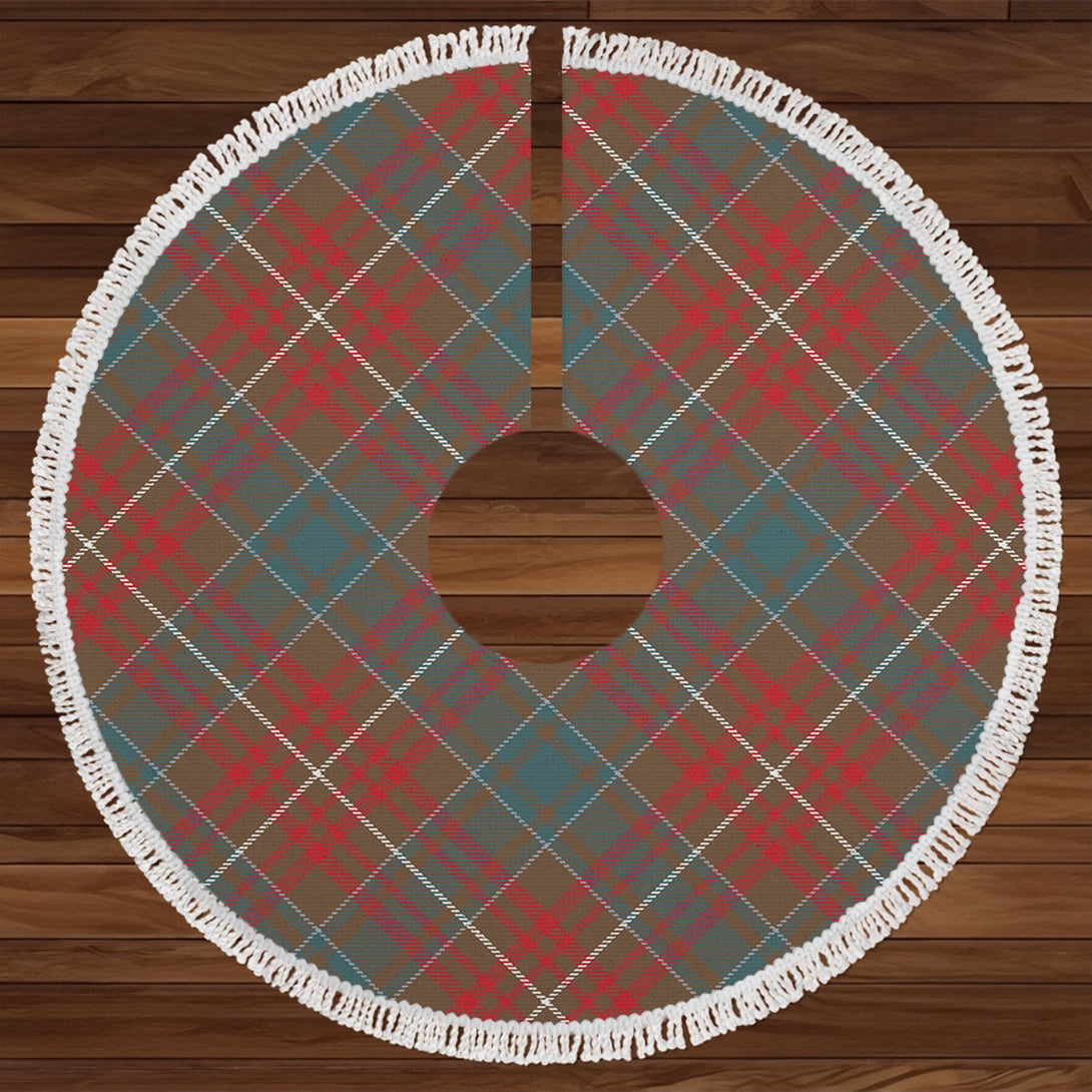 MacConnell Weathered Tartan Christmas Tree Skirt