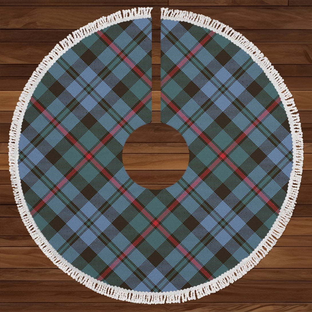 MacCorquodale Weathered Clan Badge Tartan Christmas Tree Skirt