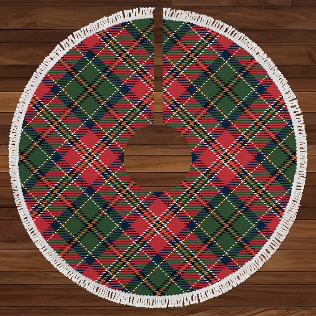 MacCulloch Ancient Clan Badge Tartan Christmas Tree Skirt