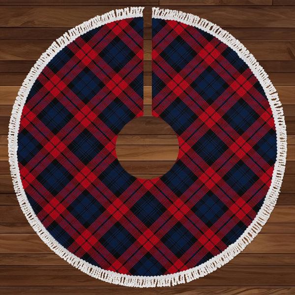 MacDevitt Modern Tartan Christmas Tree Skirt