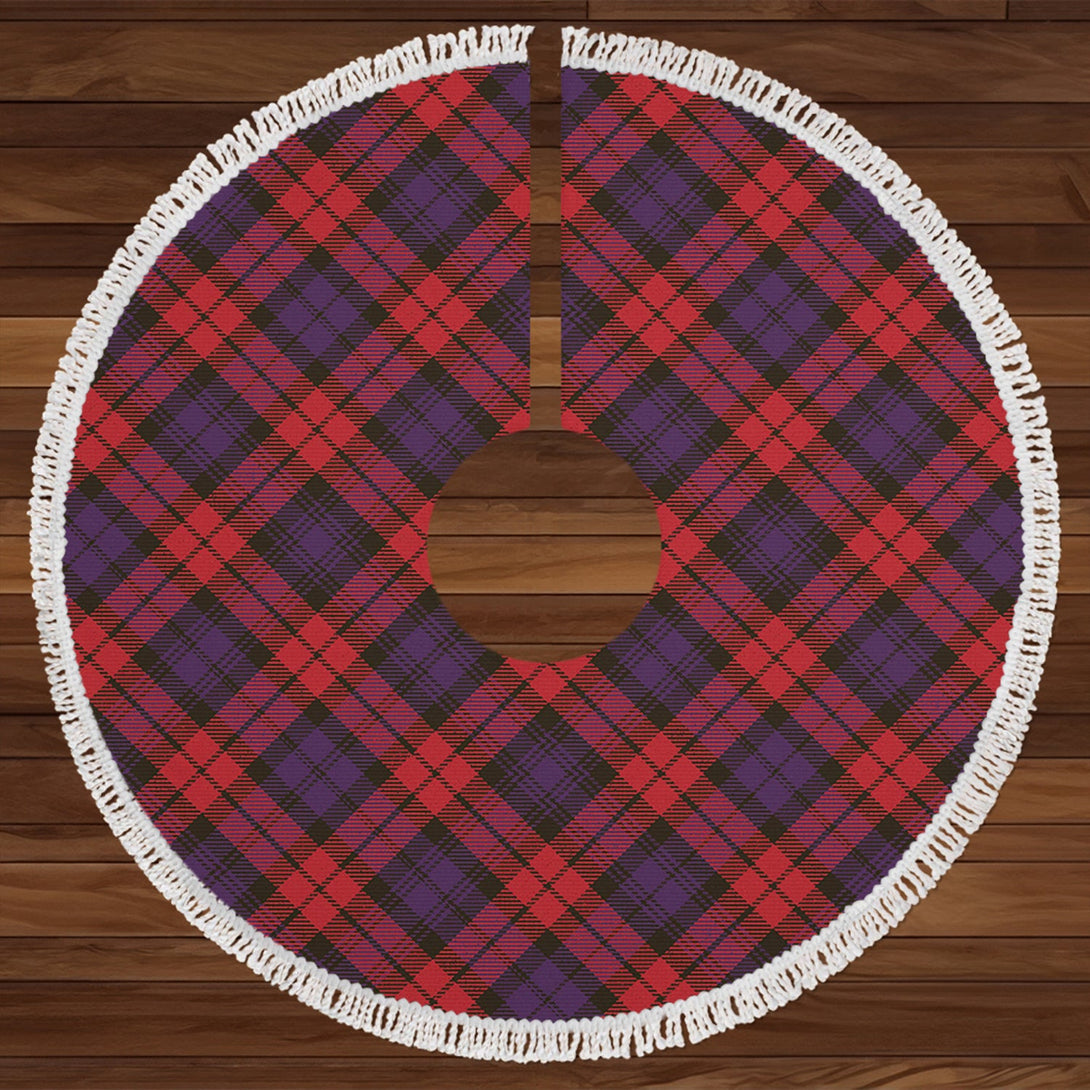 MacDevitt Weathered Tartan Christmas Tree Skirt