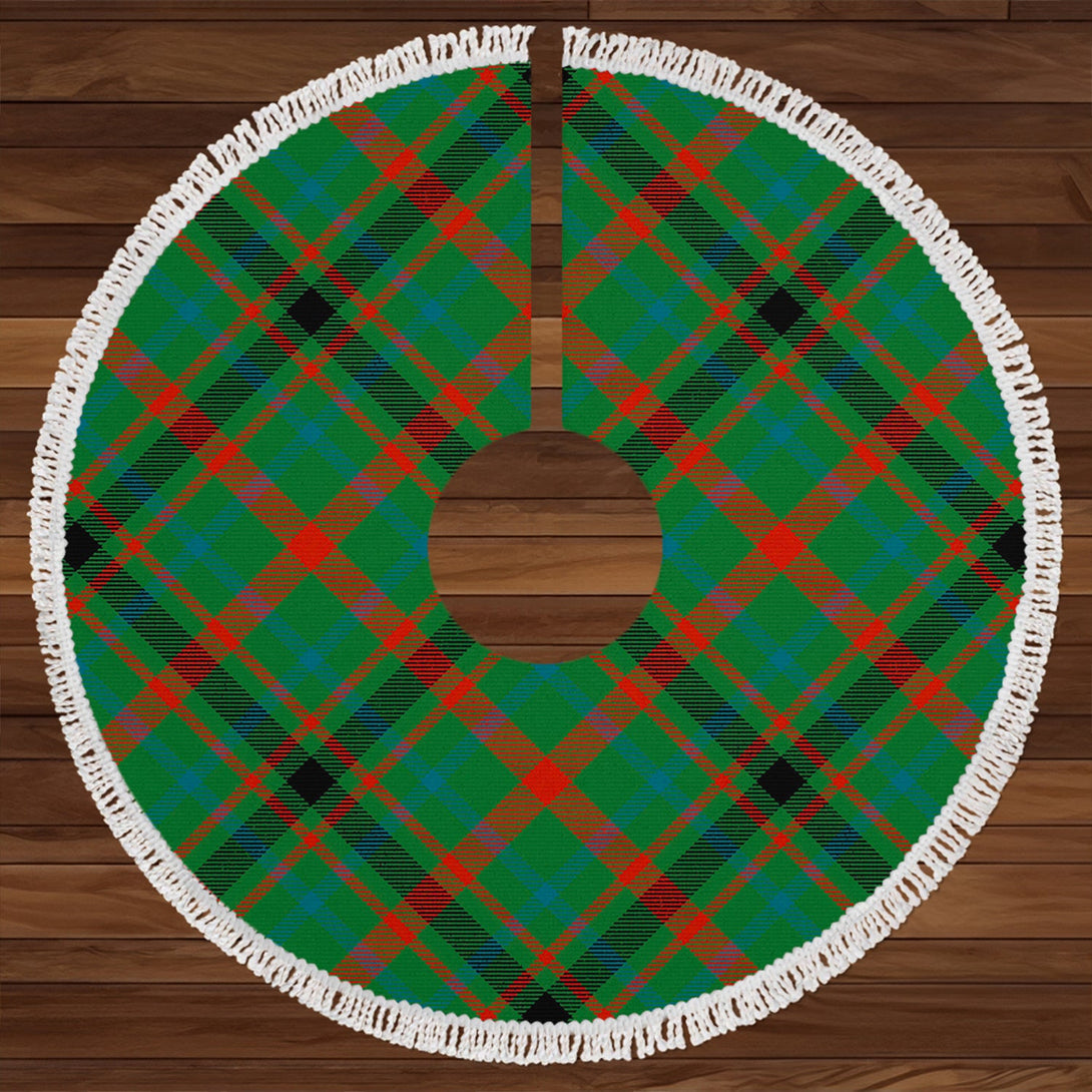 MacDonagh Ancient Clan Badge Tartan Christmas Tree Skirt