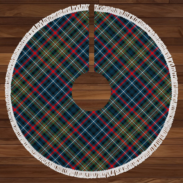 MacDonald Flora (Donald Flora) Plaid Artifact Modern Tartan Christmas Tree Skirt