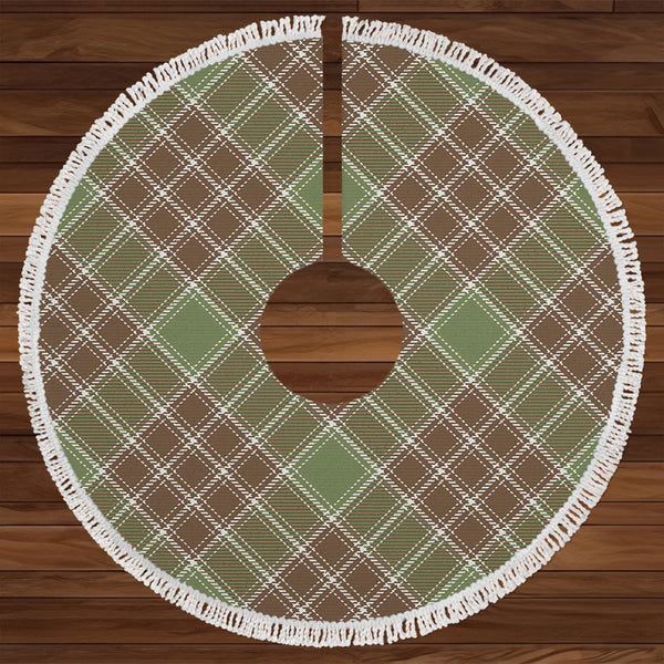 MacDonald Lord of the Isles- Hunting Weathered Tartan Christmas Tree Skirt