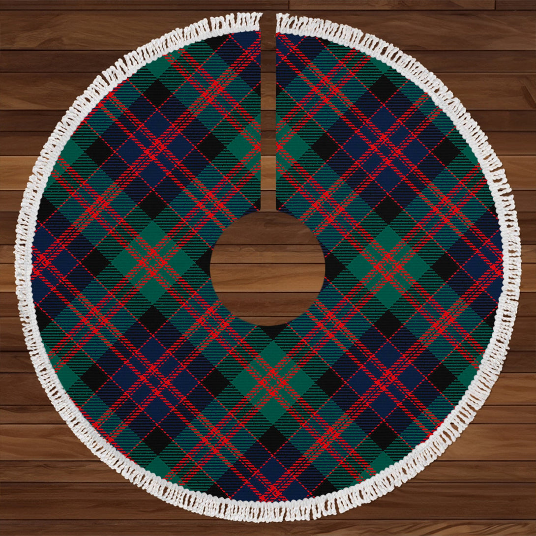 MacDonald (Donald) Modern Clan Badge Tartan Christmas Tree Skirt