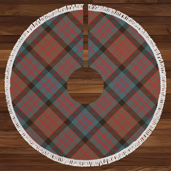 MacDonald (Donald) Weathered Clan Badge Tartan Christmas Tree Skirt