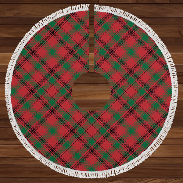 MacDonald of Aird & Valley (Donald of Aird & Valley) Ancient Clan Badge Tartan Christmas Tree Skirt