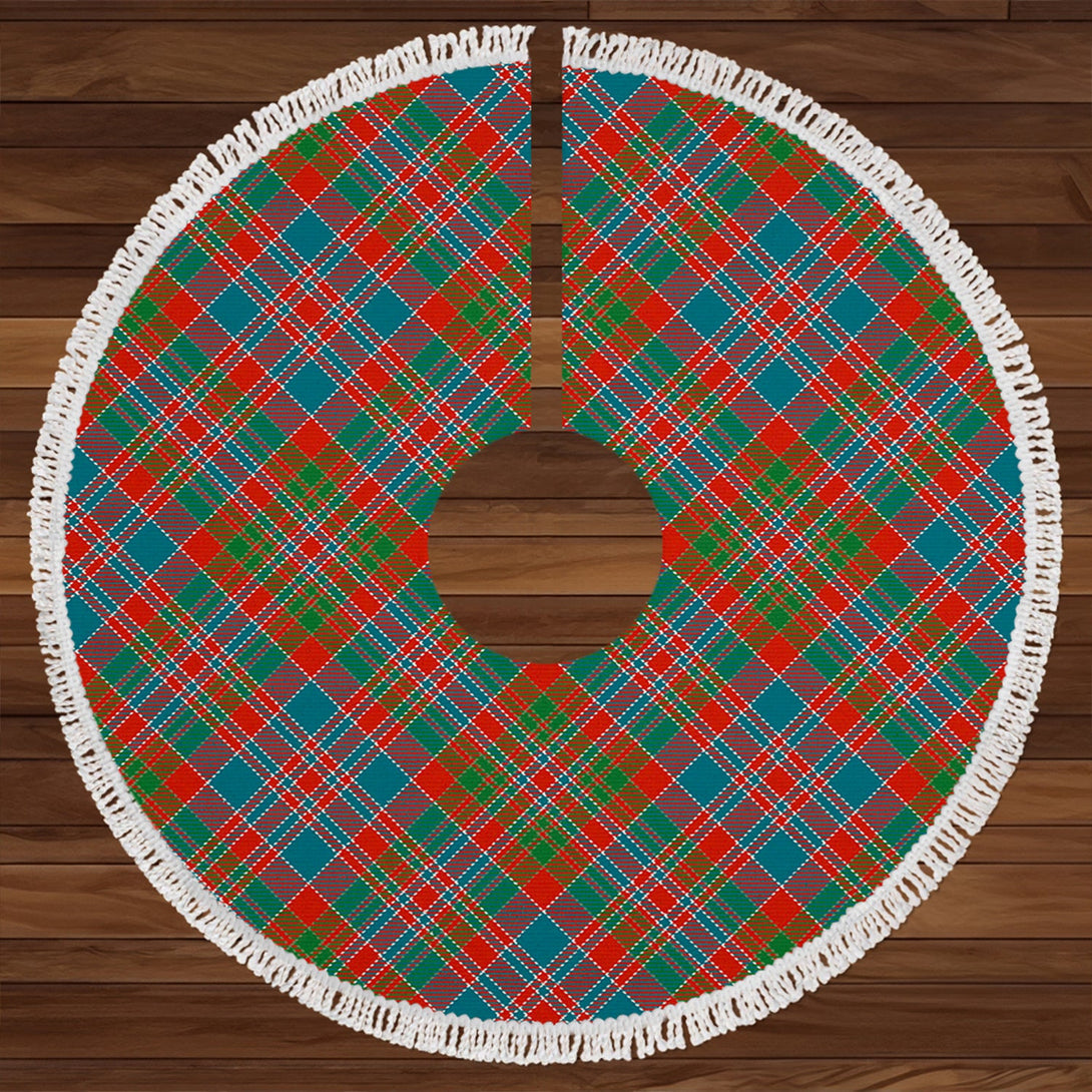 MacDonald of Boisdale (Donald Boisdale) Ancient Clan Badge Tartan Christmas Tree Skirt