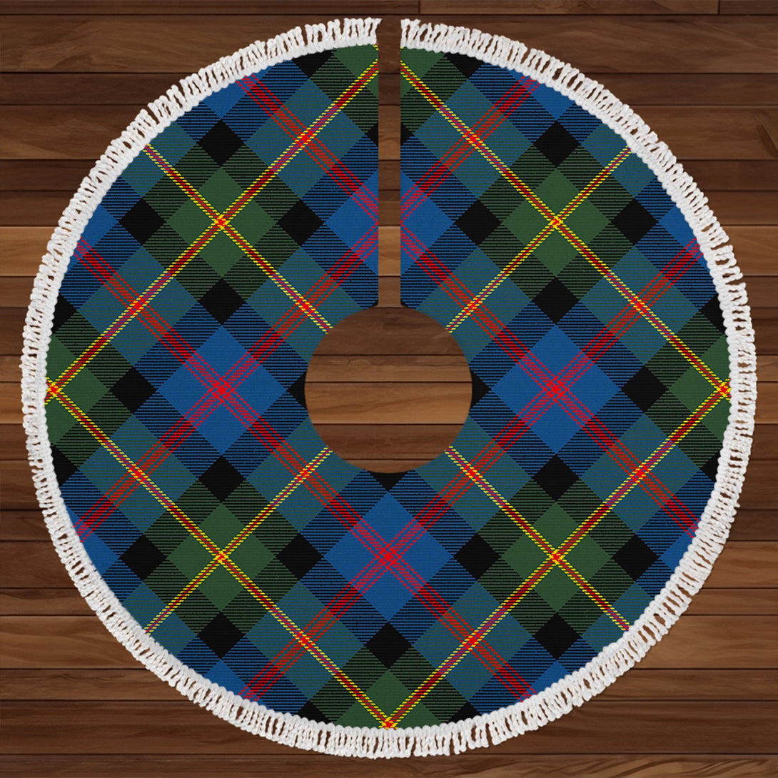 MacDonald of Borrodale (Donald Borrodale Historic) Modern Clan Badge Tartan Christmas Tree Skirt