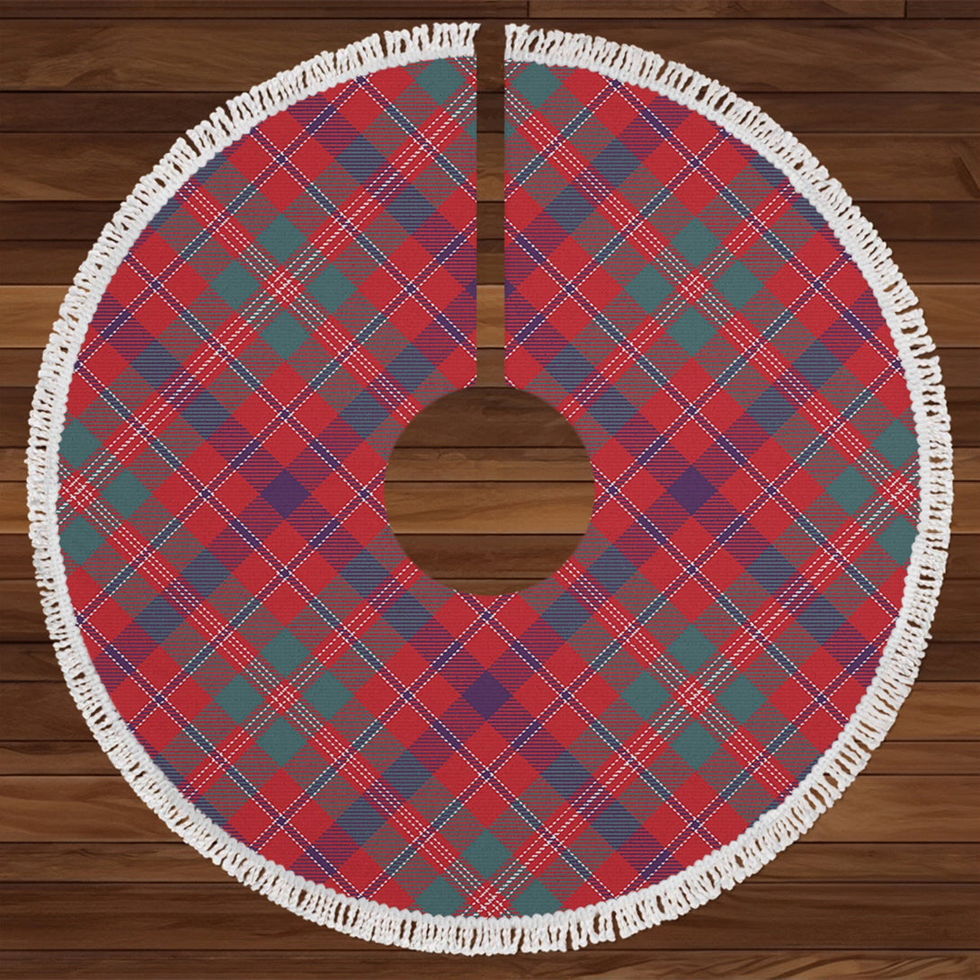 MacDonald of Glenaladale (Donald of Glenaladale) Weathered Tartan Christmas Tree Skirt