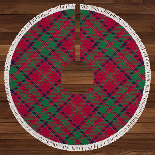 MacDonald of Glencoe (Donald of Glencoe) Modern Tartan Christmas Tree Skirt