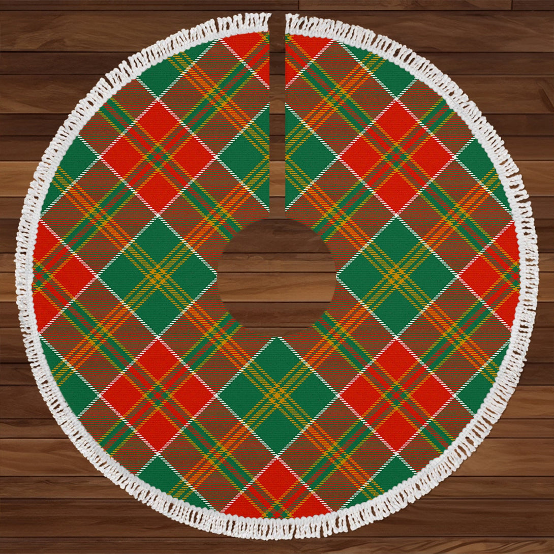 MacDonald of Kingsburgh (Donald of Kingsburgh) Ancient Clan Badge Tartan Christmas Tree Skirt