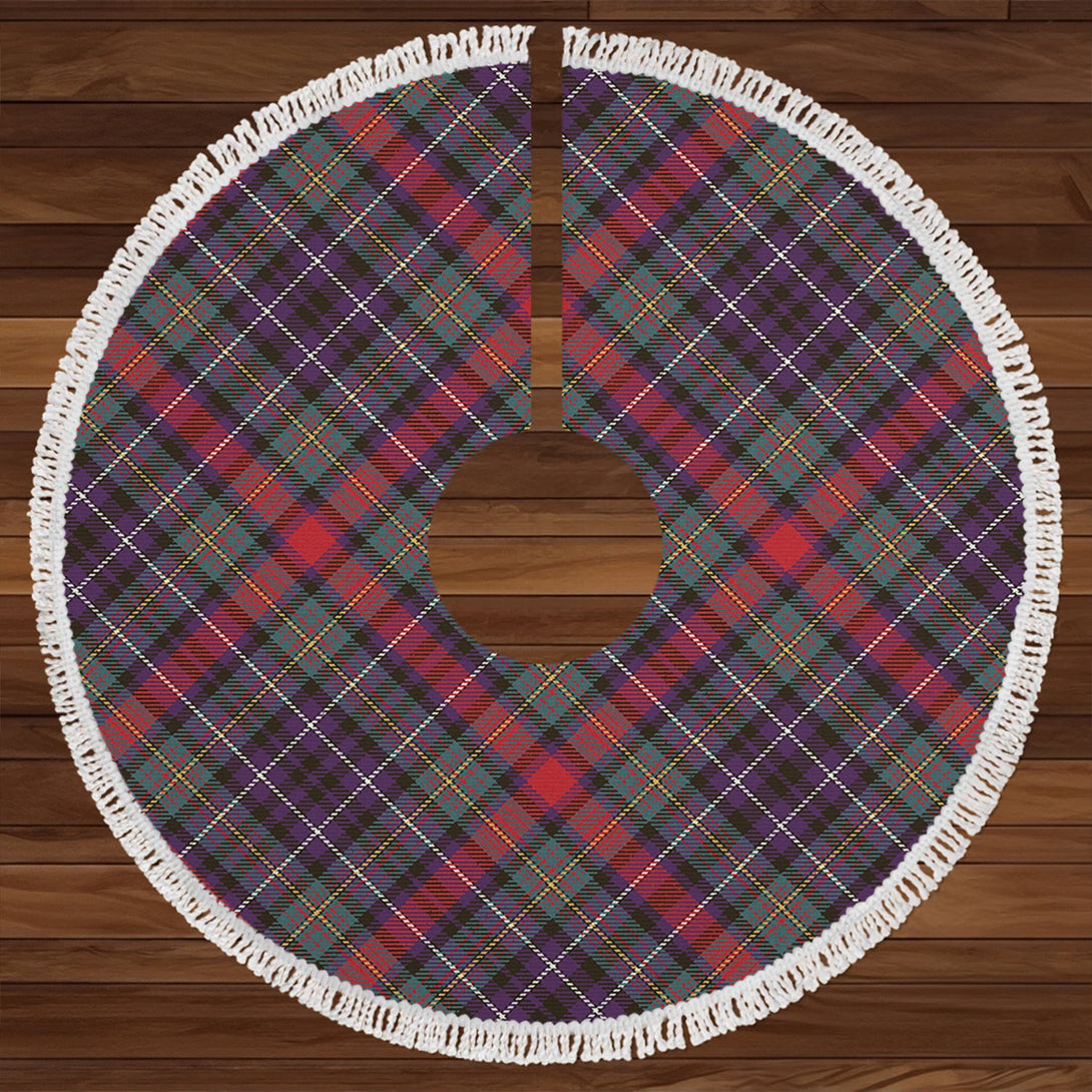 MacDonald of P.E. Island (Donald of P.E. Island) Weathered Clan Badge Tartan Christmas Tree Skirt