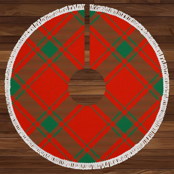 MacDonald of Sleat (Donald Lord MacDonald) Ancient Clan Badge Tartan Christmas Tree Skirt