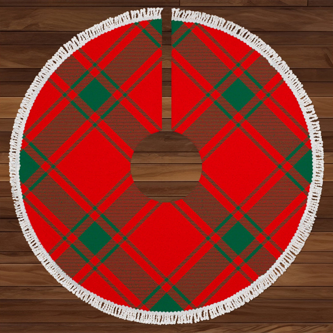 MacDonald of Sleat (Donald Lord MacDonald) Modern Clan Badge Tartan Christmas Tree Skirt