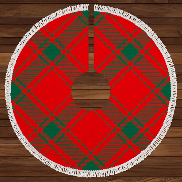 MacDonald of Sleat (Donald Lord MacDonald) Modern Clan Badge Tartan Christmas Tree Skirt