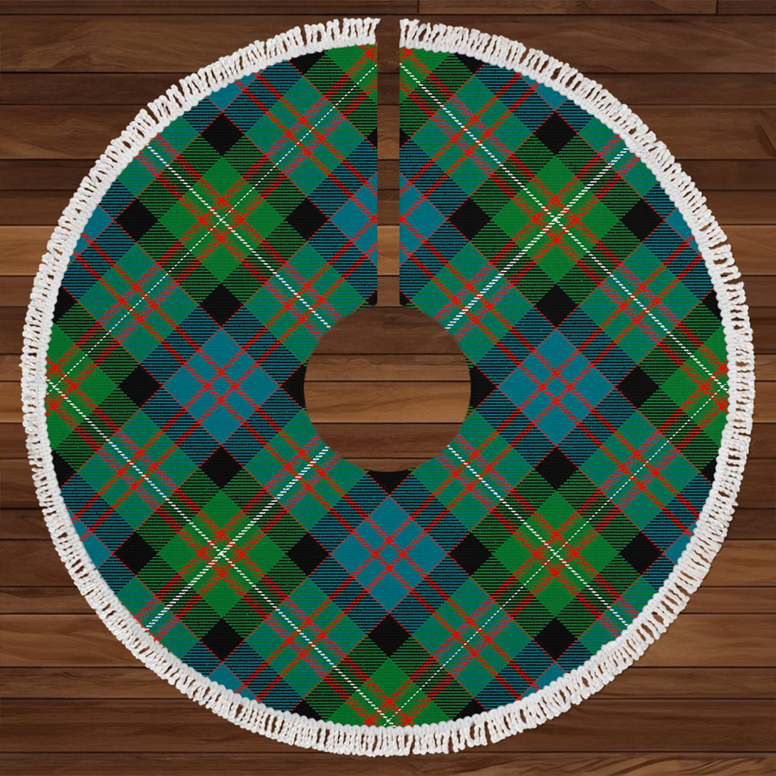 MacDonell of Glengarry Ancient Clan Badge Tartan Christmas Tree Skirt