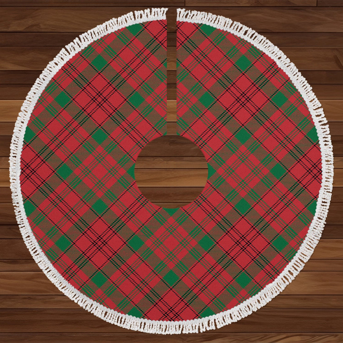 MacDonell of Keppoch 1847 Variant Ancient Tartan Christmas Tree Skirt