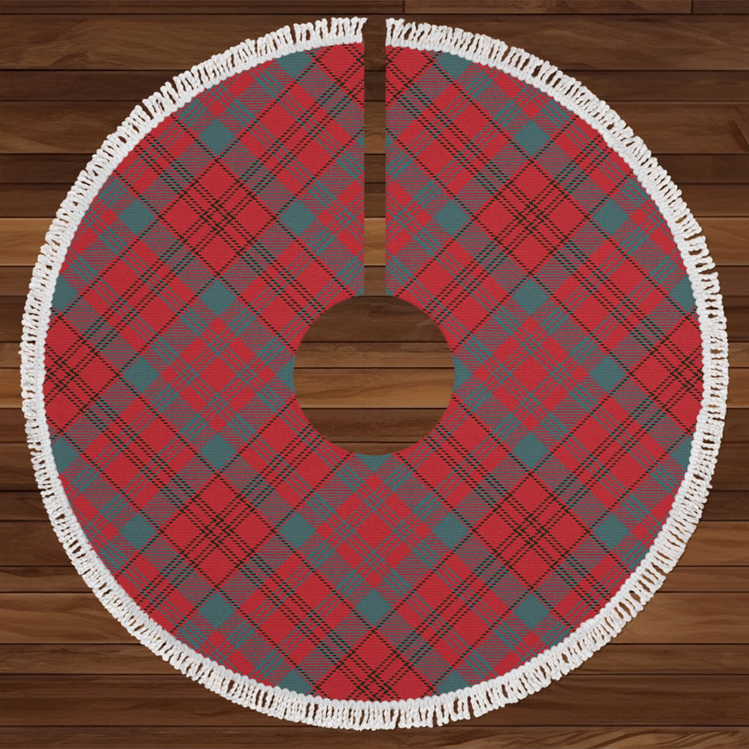 MacDonell of Keppoch 1847 Variant Weathered Tartan Christmas Tree Skirt