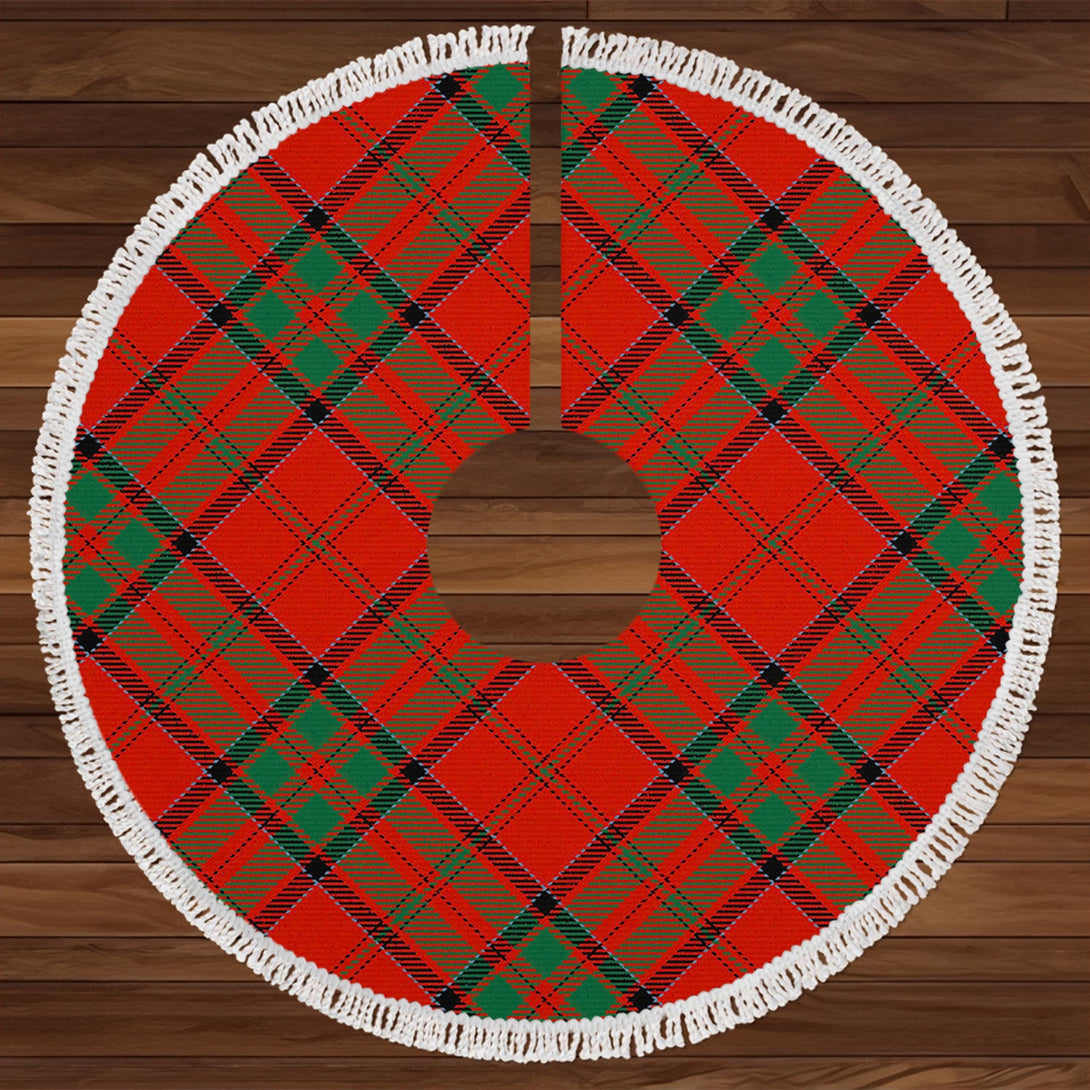 MacDonell of Keppoch Modern Tartan Christmas Tree Skirt