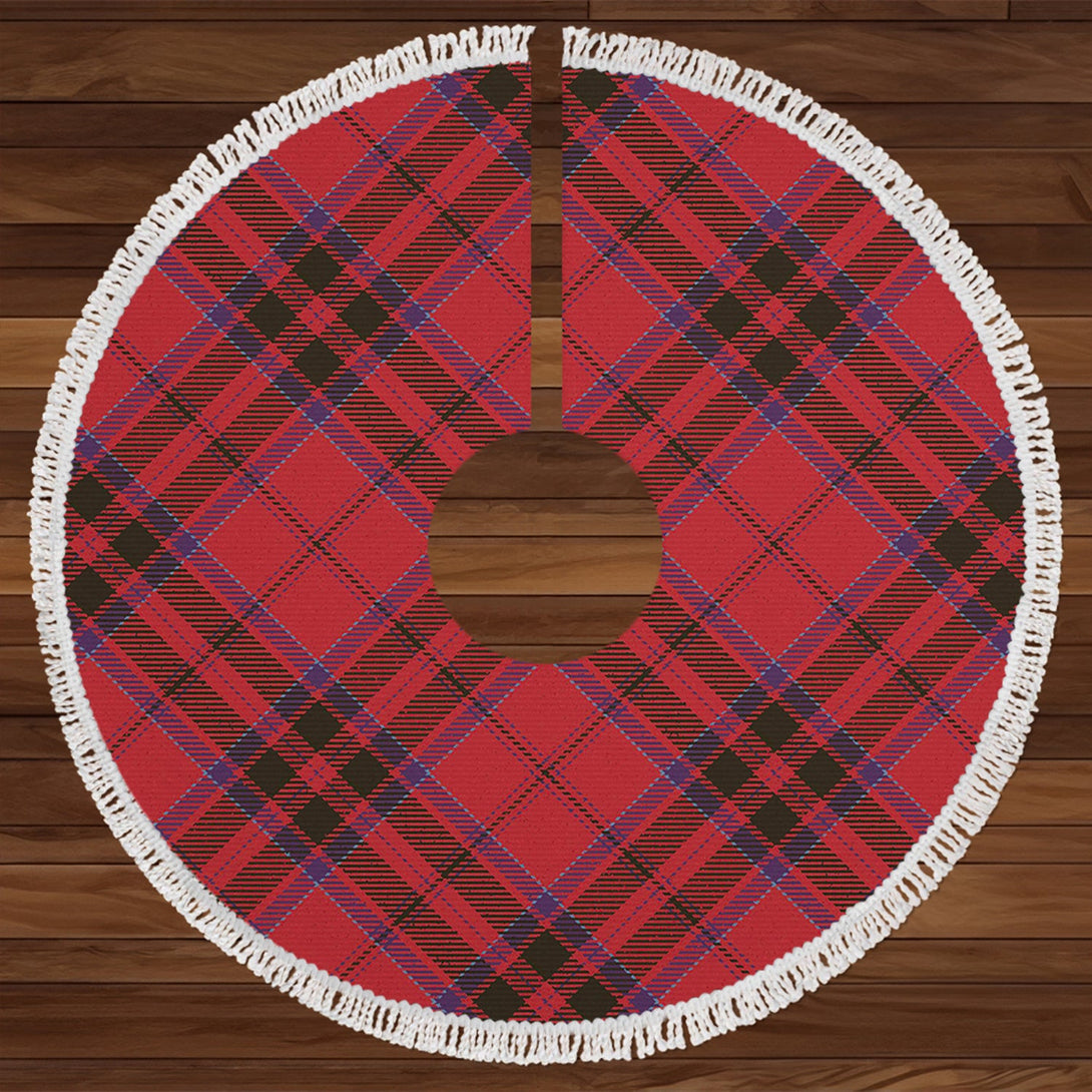 MacDonell of Keppoch Weathered Tartan Christmas Tree Skirt