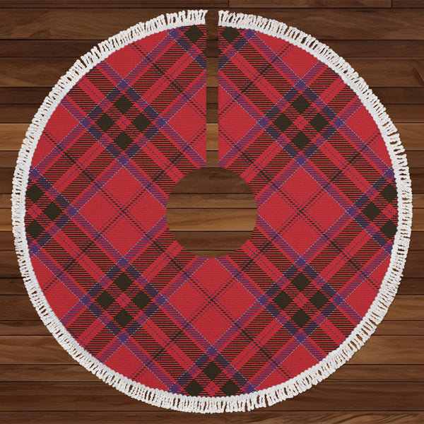 MacDonell of Keppoch Weathered Tartan Christmas Tree Skirt