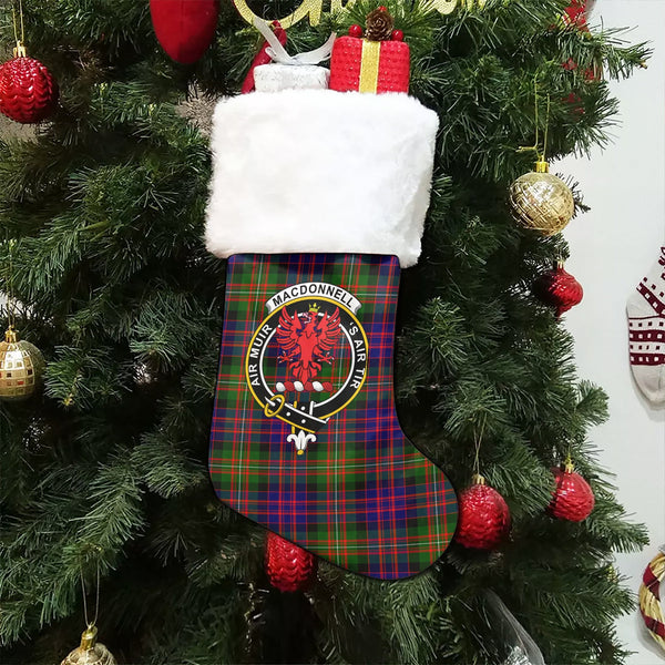 MacDonnell Clan Badge Tartan Christmas Stocking