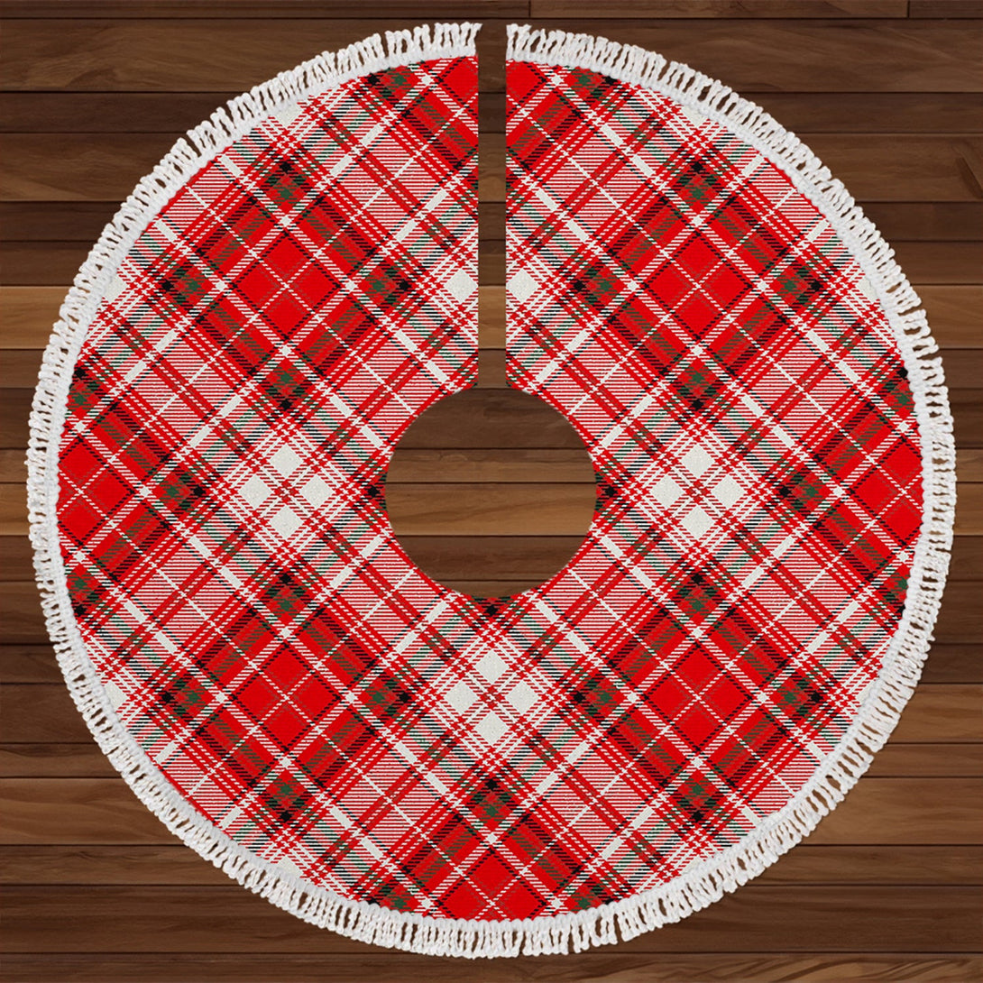 MacDougal Dress Modern Tartan Christmas Tree Skirt