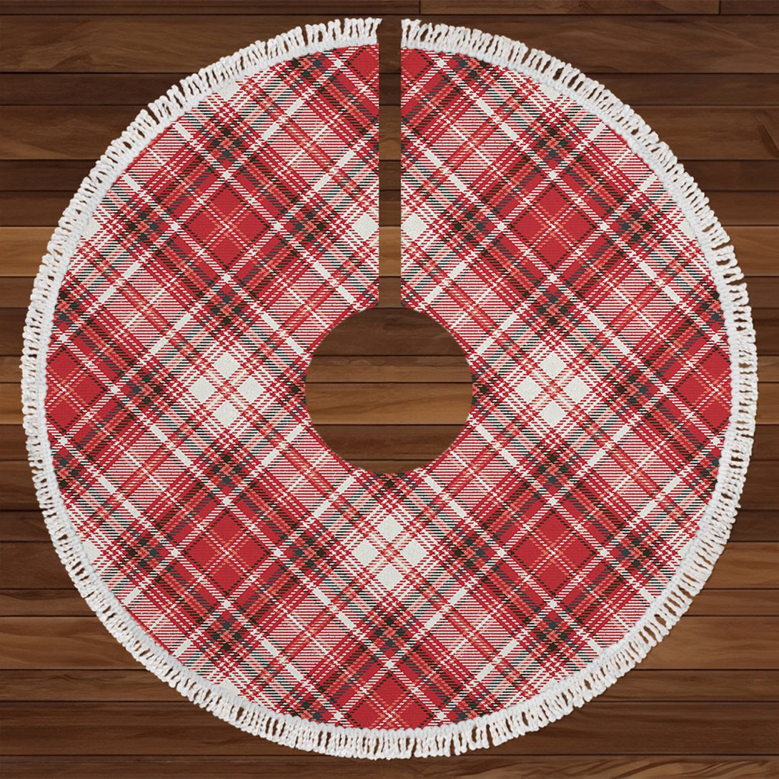 MacDougal Dress Weathered Tartan Christmas Tree Skirt