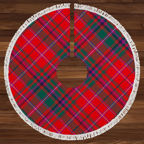 MacDougal No. 1 Modern Tartan Christmas Tree Skirt