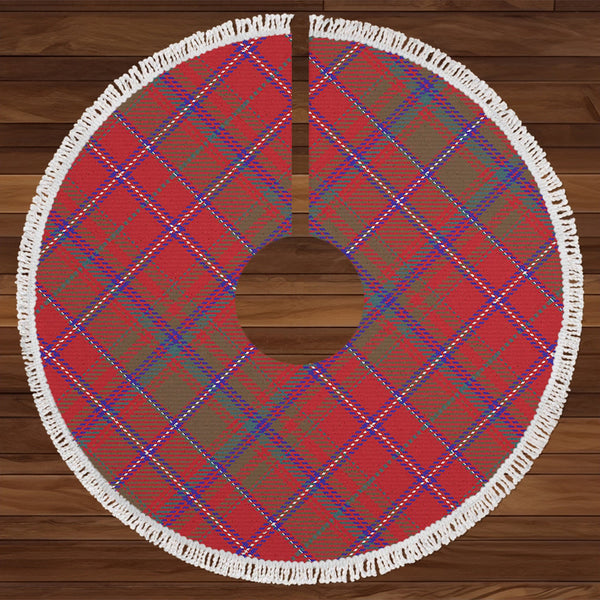 MacDougal No. 1 Weathered Tartan Christmas Tree Skirt