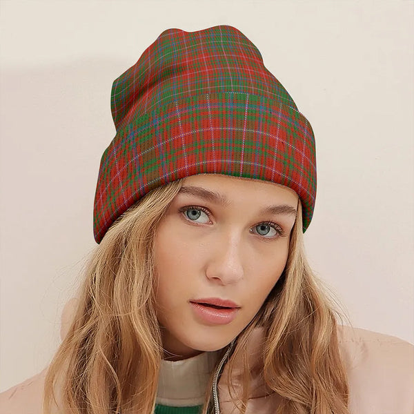 MacDougall Ancient Clan Badge Tartan Knitted Beanie