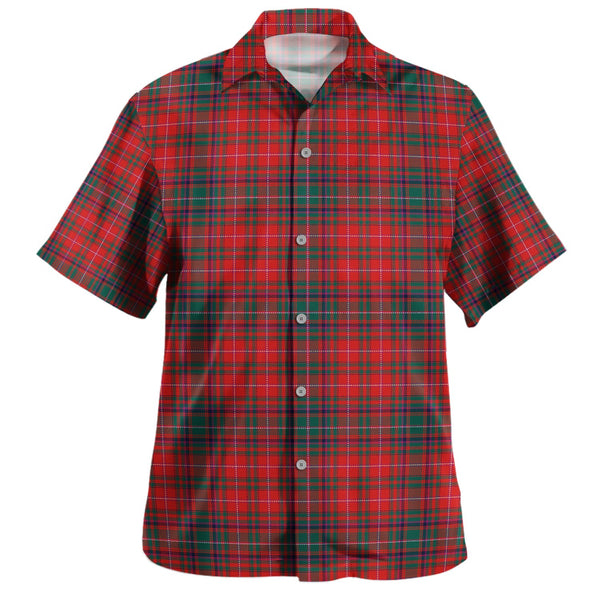 MacDougall Modern Clan Badge Tartan Hawaiian Shirt