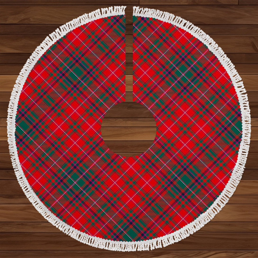 MacDougall Modern Tartan Christmas Tree Skirt