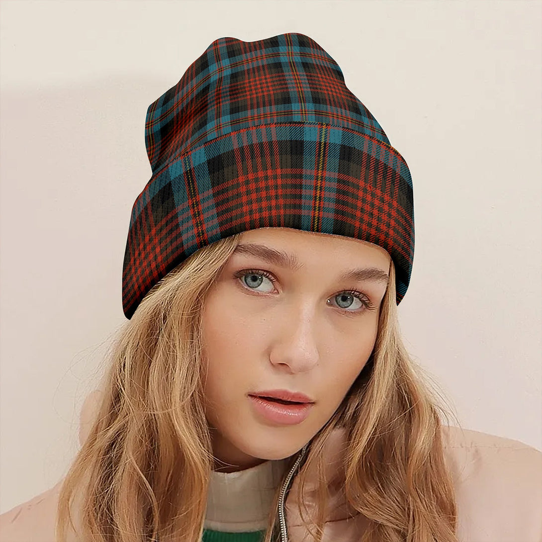 MacDougall William Ancient Tartan Knitted Beanie