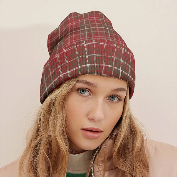 MacDougall 2 Weathered Tartan Knitted Beanie