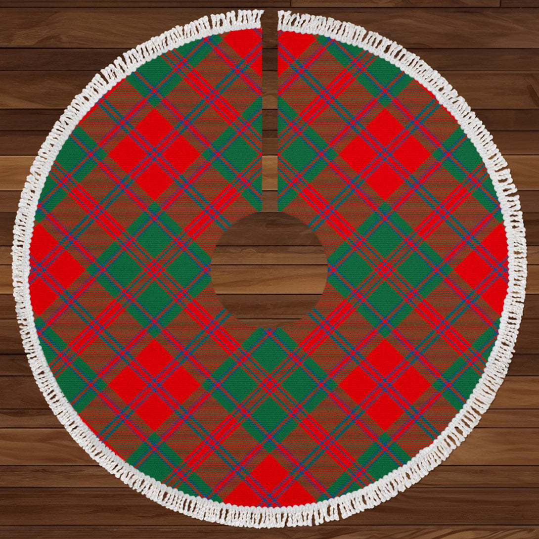 MacDougall (Clans Originaux) Modern Clan Badge Tartan Christmas Tree Skirt