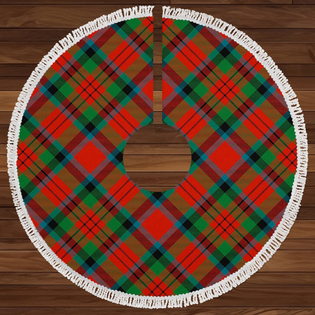 MacDuff Ancient Clan Badge Tartan Christmas Tree Skirt