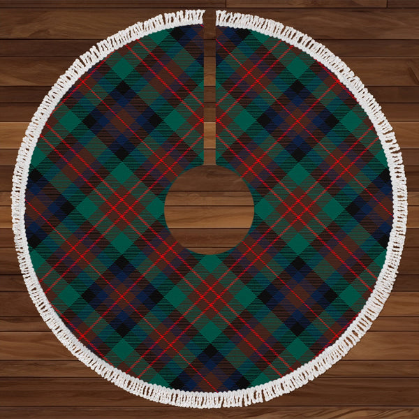 MacDuff Hunting Modern Tartan Christmas Tree Skirt