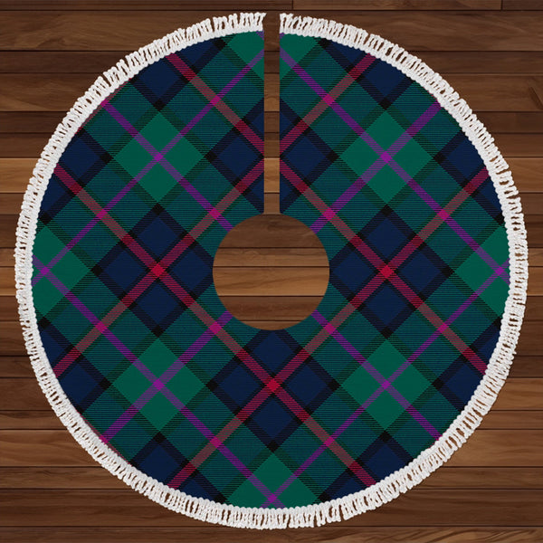 MacEachain Modern Tartan Christmas Tree Skirt