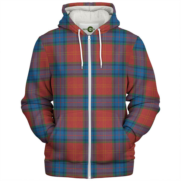 MacEdward (MacGregor Hastie) Ancient Tartan Sherpa Hoodie